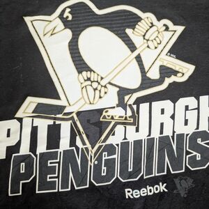 Reebok Black Cotton T-Shirt